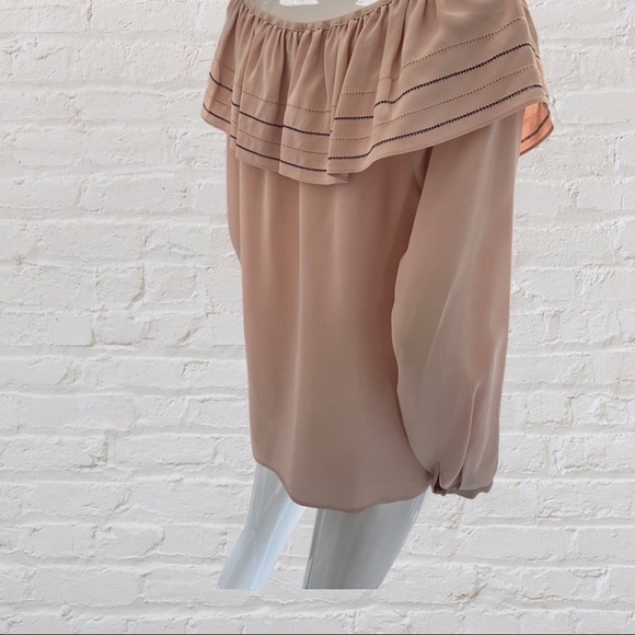 Club Monaco off the shoulder shirt small - Picture 7 of 7